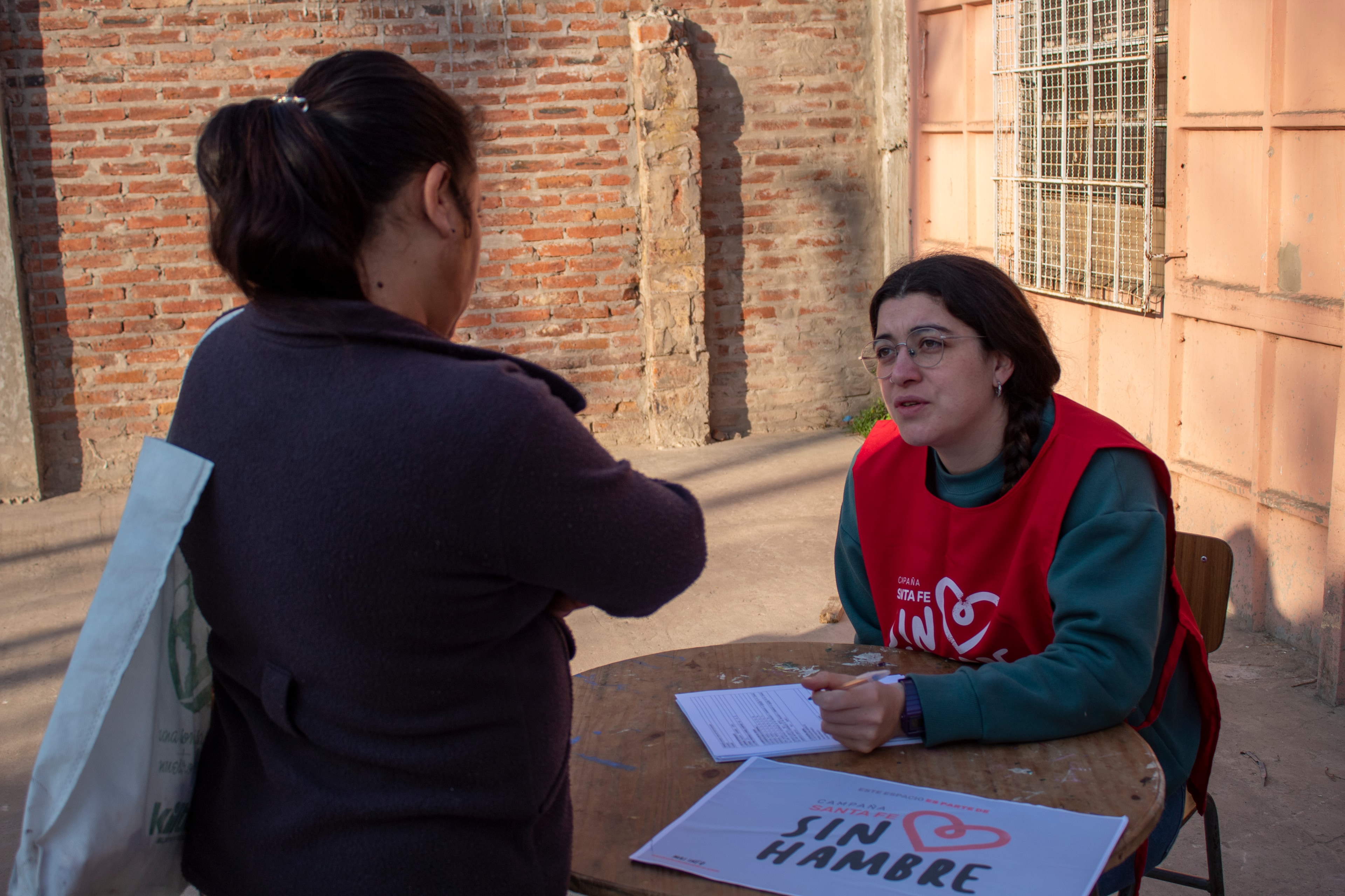 Relevamientos en comedores y barrios